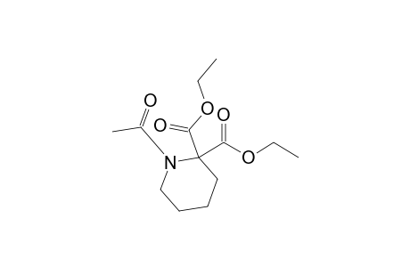 1-Acetylpiperidine-2,2-dicarboxylic acid diethyl ester