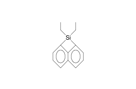 1,1-Diethyl-naphtho(1,8-bc)silete