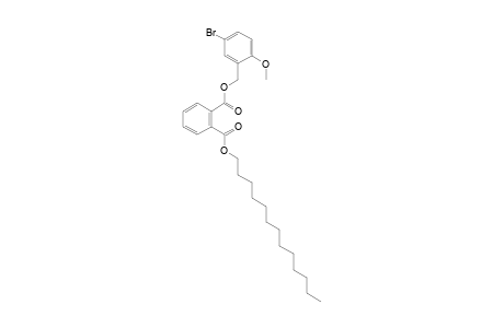 Phthalic acid, 5-bromo-2-methoxybenzyl tridecyl ester