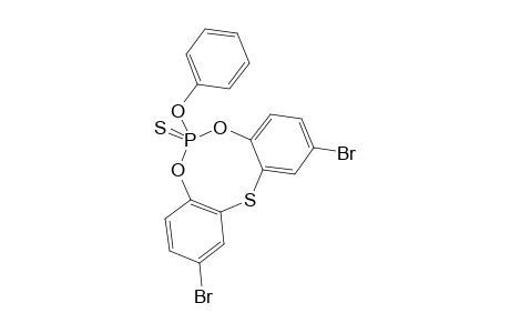 6-(PHENYL)-2,10-DIBROMODIBENZO-[D,G]-[1,3,6,2]-DIOXATHIAPHOSPHOCIN-6-SULFIDE