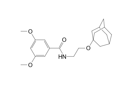 Benzamide, N-[2-(adamantan-1-yloxy)ethyl]-3,5-dimethoxy-