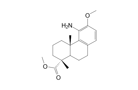 Methyl 11-amino-12-methoxypodocarpa-8,11,13-trien-19-oate