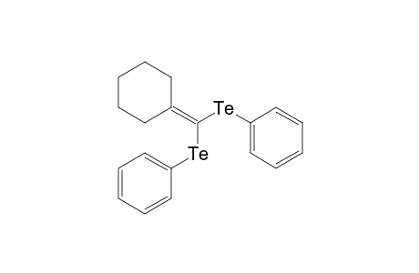 1,1-Bis(phenyltelluro)-cyclohexanylmethene