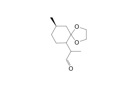 1-Ethylenedioxy-2-(2-formylethyl)-5-methylcyclohexane
