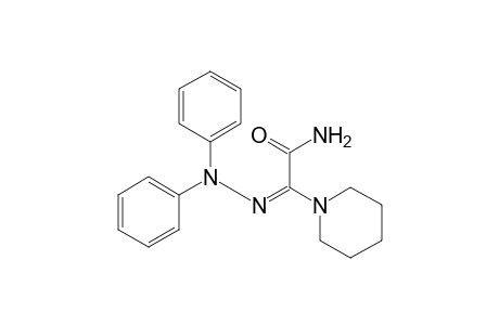 (E)-2-Piperidin-1-yl-N-(phenyl)-2-phenylhydrazonoacetamide