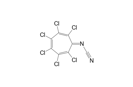 N-(hexachloro-2,4,6-cycloheptatrienylidene)cyanamide