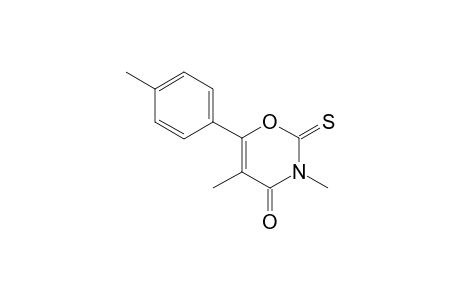 3,5-Dimethyl-6-(p-tolyl)-2-thioxo-2H-1,3-oxazin-4(3H)-one