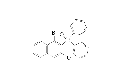 4-BROMO-3-(DIPHENYL-PHOSPHINOYL)-NAPHTHALEN-2-OL