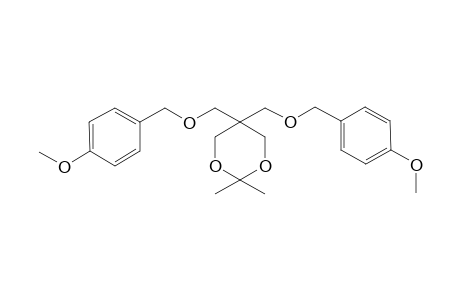 5,5-Bis-p-methoxybenzyloxymethy-2,2-dimethyl-1,3-dioxane
