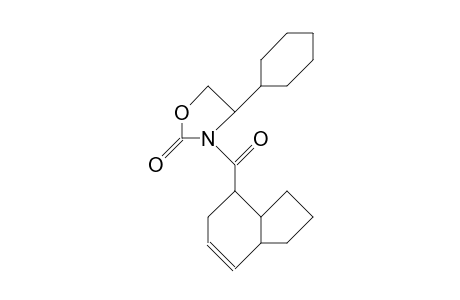 (4S)-3-(Bicyclo(4.3.0)non-2-ene-5-carbonyl)-4-cyclohexyl-2-oxazolidinone