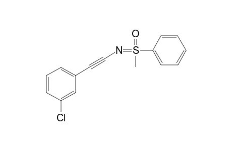 N-(3-Chloro-phenylethynyl)-S,S-methylphenylsulfoximine