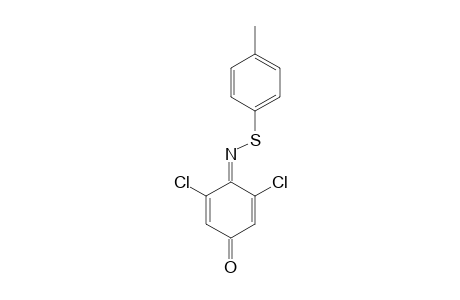 N-4-METHYLPHENYLTHIO-3,5-DICHLORO-1,4-BENZOQUINONE_IMINE