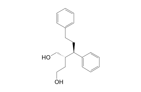 (2S*,1'R*)-2-(1,3-diphenylpropyl)butane-1,4-diol