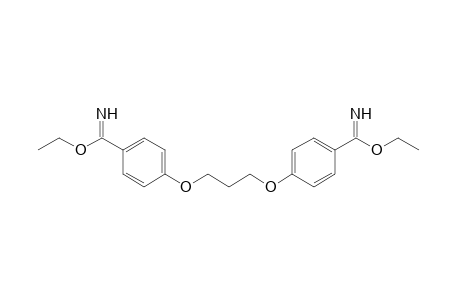 4,4'-(trimethylenedioxy)dibenzimidic acid, diethyl ester