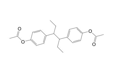 4-(2-[4-(Acetyloxy)phenyl]-1-ethylbutyl)phenyl acetate