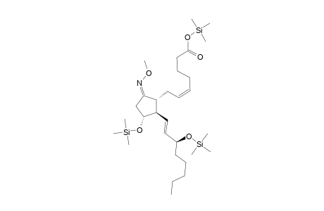Prosta-5,13-dien-1-oic acid,9-(methoxyimino)-11,15-bis[(trimethylsilyl)oxy]-, trimethylsilyl ester, (5Z,9Z,11.alpha.,13E,15S)-