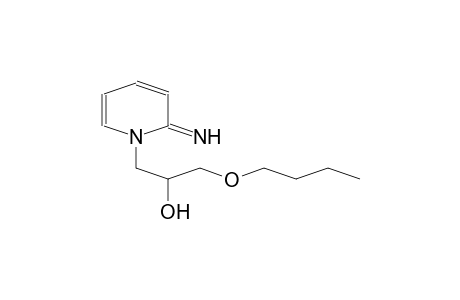 1-(2-azanylidenepyridin-1-yl)-3-butoxy-propan-2-ol