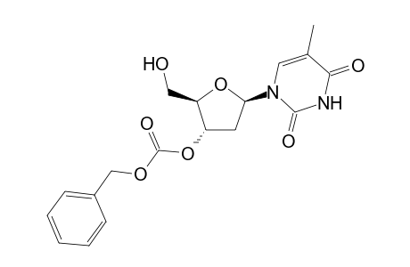 Carbonic acid benzyl ester (2R,3S,5R)-2-hydroxymethyl-5-(5-methyl-2,4-dioxo-3,4-dihydro-2H-pyrimidin-1-yl)-tetrahydro-furan-3-yl ester