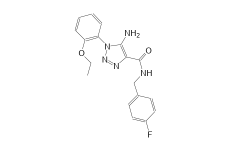 1H-1,2,3-triazole-4-carboxamide, 5-amino-1-(2-ethoxyphenyl)-N-[(4-fluorophenyl)methyl]-