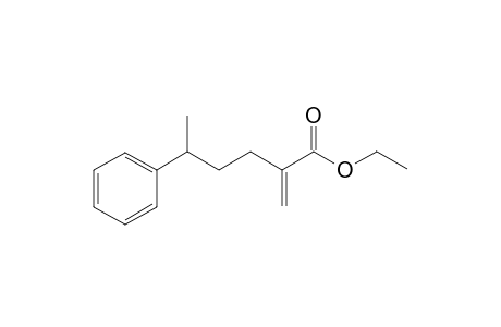 Ethyl 2-methylene-5-phenylhexanoate