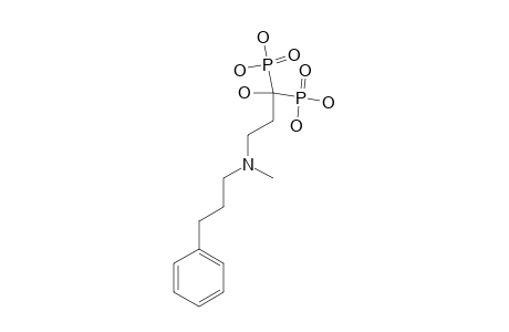 1-HYDROXY-3-[METHYL-(3-PHENYLPROPYL)-AMINO]-PROPYLIDENE-1,1-BISPHOSPHONIC-ACID