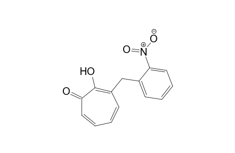 3-(2-Nitrobenzyl)tropolone