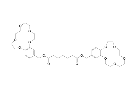 Bis[(benzo-15-crown-5)-15-ylmethyl] pimelate