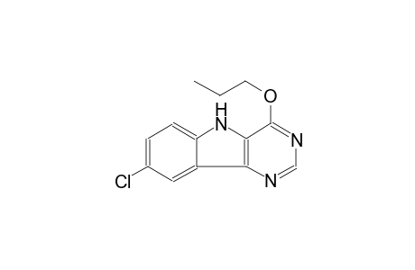 8-chloro-4-propoxy-5H-pyrimido[5,4-b]indole