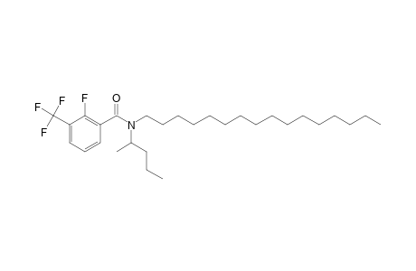 Benzamide, 2-fluoro-3-trifluoromethyl-N-(2-pentyl)-N-hexadecyl-