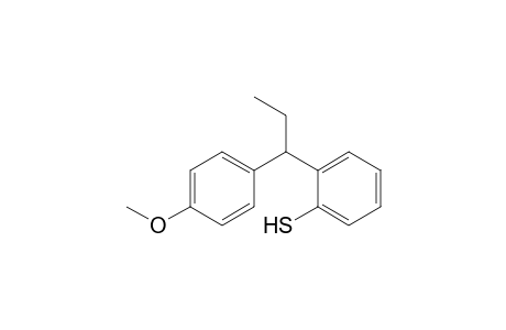 2-[1-(4-Methoxyphenyl)propyl]benzenethiol