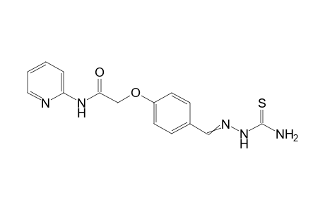2-(4-((2-carbamothioylhydrazono)methyl) phenoxy)-N-(pyridin-2-yl)-acetamide