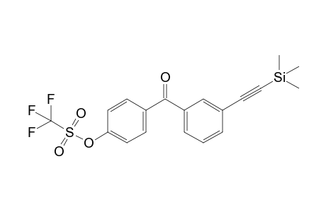 4-(3'-Trimethylsilylethynylbenzoyl)phenyl trifluoromethanesulfonate