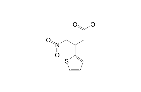 4-Nitro-3-(2-thienyl)butanoic acid