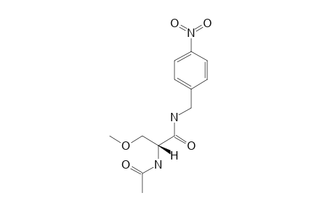 (R)-N-(4-NITROBENZYL)-2-ACETAMIDO-3-METHOXYPROPIONAMIDE