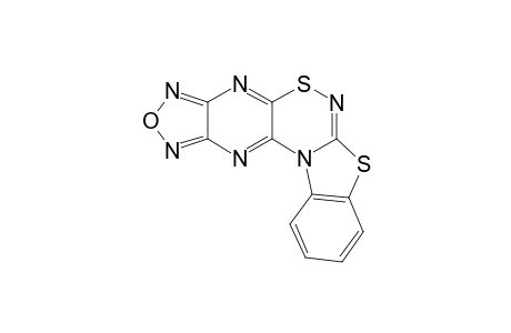[1,2,5]Oxadiazolo[3'',4'':5',6']pyrazino[2',3':5,6][1,2,4]thiadiazino[3,4-b][1,3]benzothiazole