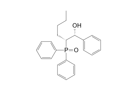 Benzenemethanol, .alpha.-[1-(diphenylphosphinyl)pentyl]-, (R*,R*)-(.+-.)-