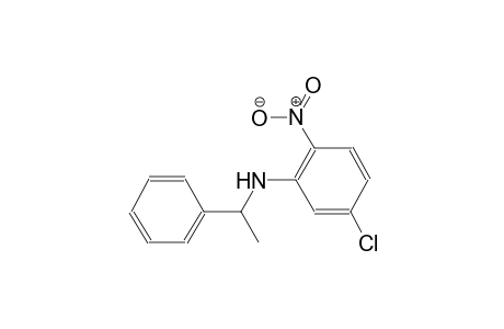 benzenemethanamine, N-(5-chloro-2-nitrophenyl)-alpha-methyl-