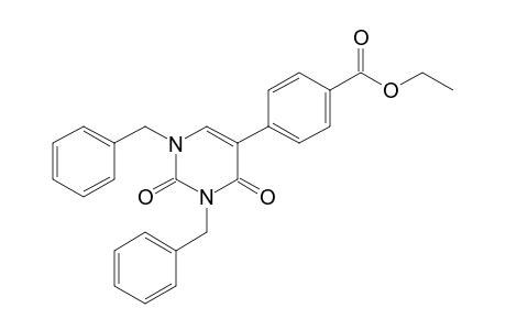 1,3-Dibenzyl-5-(4-carboethoxyphenyl)uracil