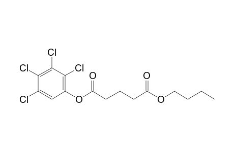 Glutaric acid, butyl 2,3,4,5-tetrachlorophenyl ester