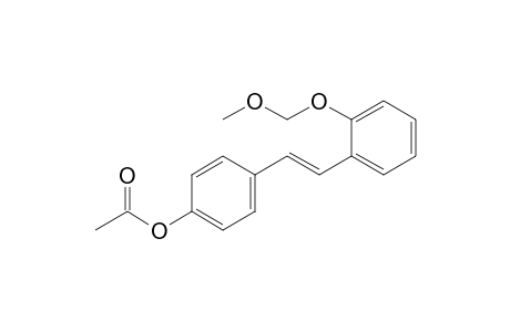 (E)-4'-Acetoxy-2-methoxymethoxy-stilbene
