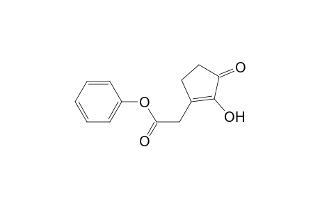 (2-hydroxy-3-oxo-cyclopent-1-enyl)-acetic acid phenyl ester