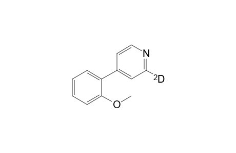 4-(2-Methoxyphenyl)-2-deuteriopyridine