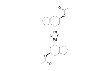 DI-(MY-CHLORO)-[(3A,4,7A-ETA)-2,3,4,5,6,7-HEXAHYDRO-6-ACETOXY-1H-INDEN-4-YL]-DIPALLADIUM