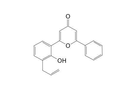 2-(3'-Allyl-2'-hydroxyphenyl)-6-phenylpyran-4-one
