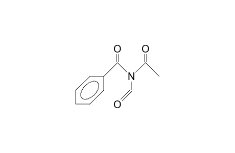 N-Benzoyl-N-formyl-acetamide