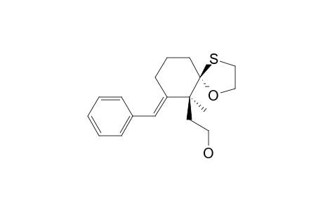 2-[(5R,6S,7E)-7-(benzylidene)-6-methyl-4-oxa-1-thiaspiro[4.5]decan-6-yl]ethanol