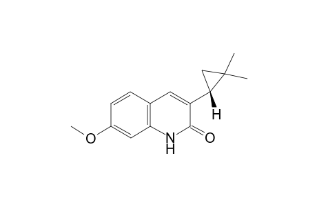 (R)-3-(2,2-Dimethylcyclopropyl)-7-methoxyquinolin-2(1H)-one