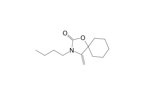 3-n-Butyl-5,5-pentamethylene-4-methylene-oxazolidin-2-one