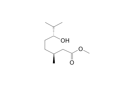 METHYL-3R,7-DIMETHYL-6S-HYDROXYOCTANOATE