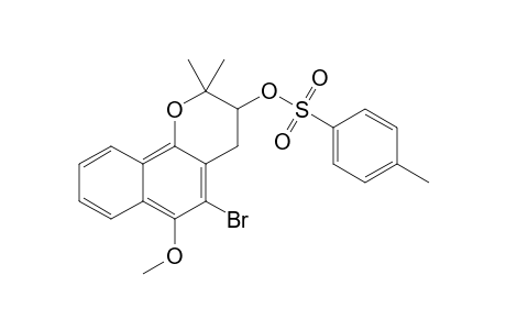 5-Bromo-6-methoxy-2,2-dimethyl-3-tosyloxy-3,4-dihydro-2H-naphtho[1,2-b]pyran
